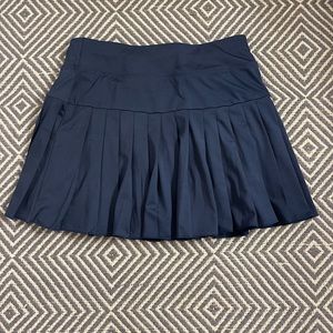 Navy tennis skirt